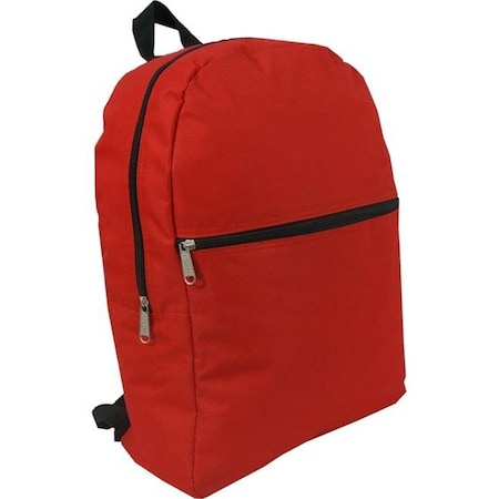HARVEST Harvest LM206 Red 17 in. Basic Backpack LM206 Red